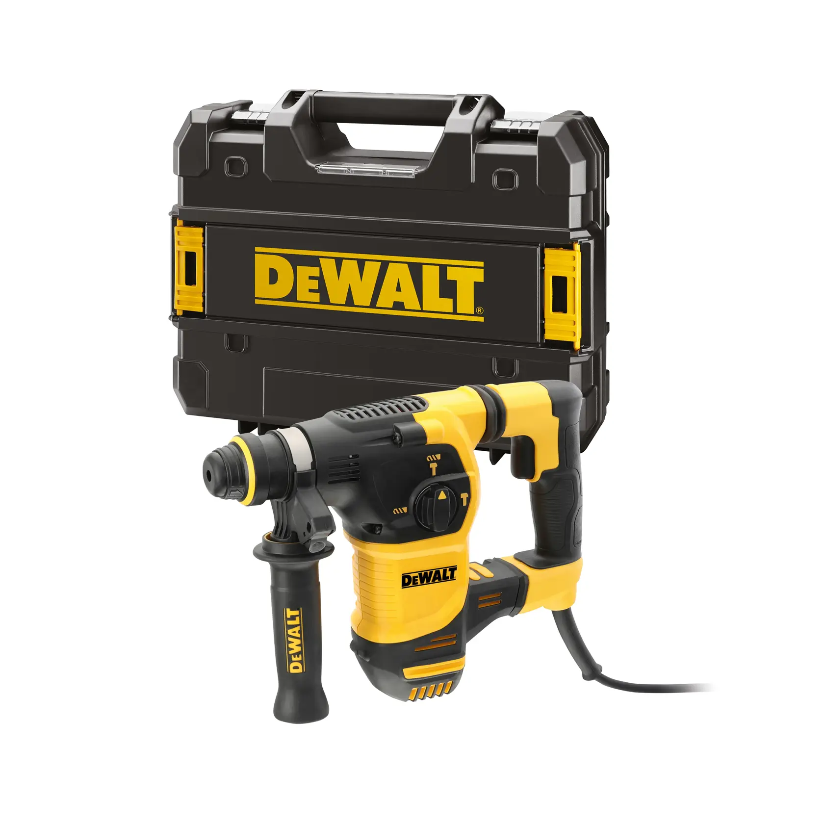 DEWALT logo centered on a white background.