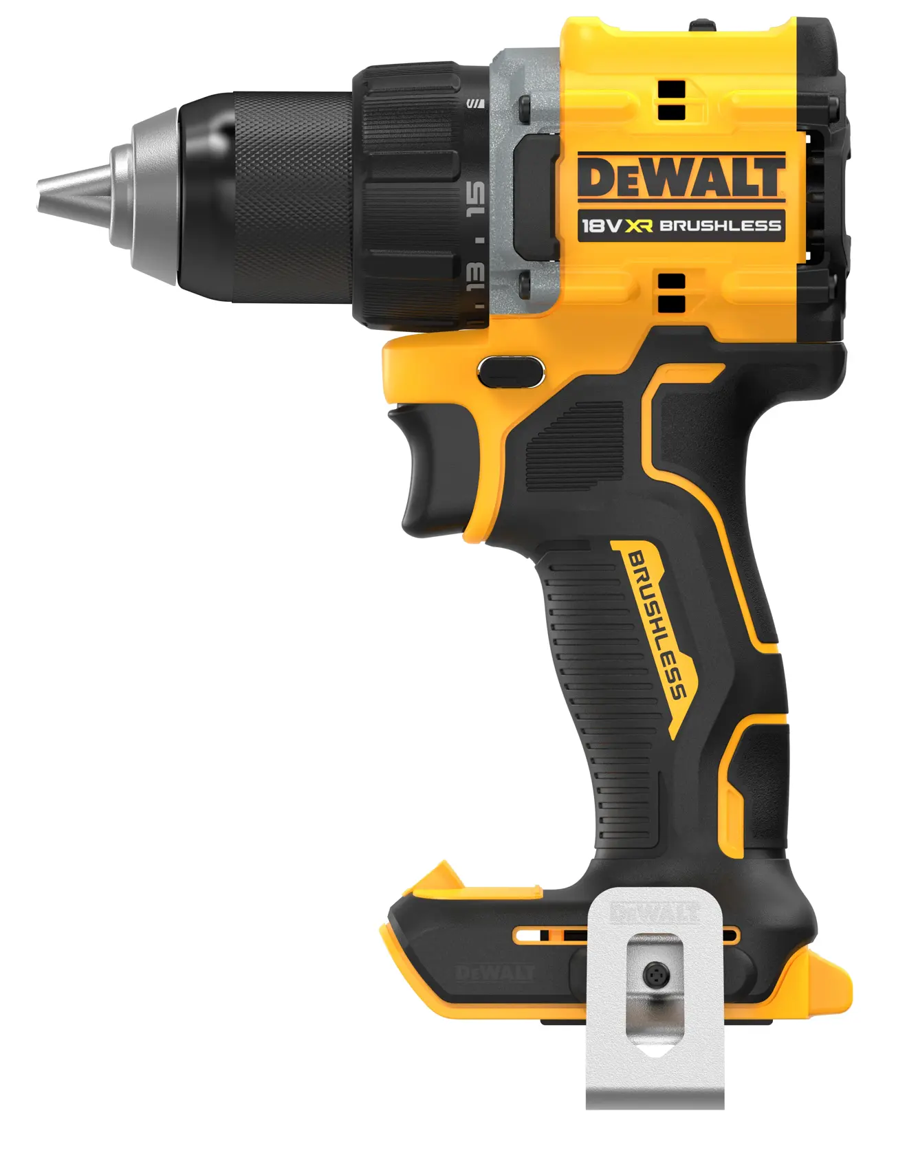 18V XR Brushless Compact Δραπανοκατσάβιδο - Σκέτο Εργαλείο