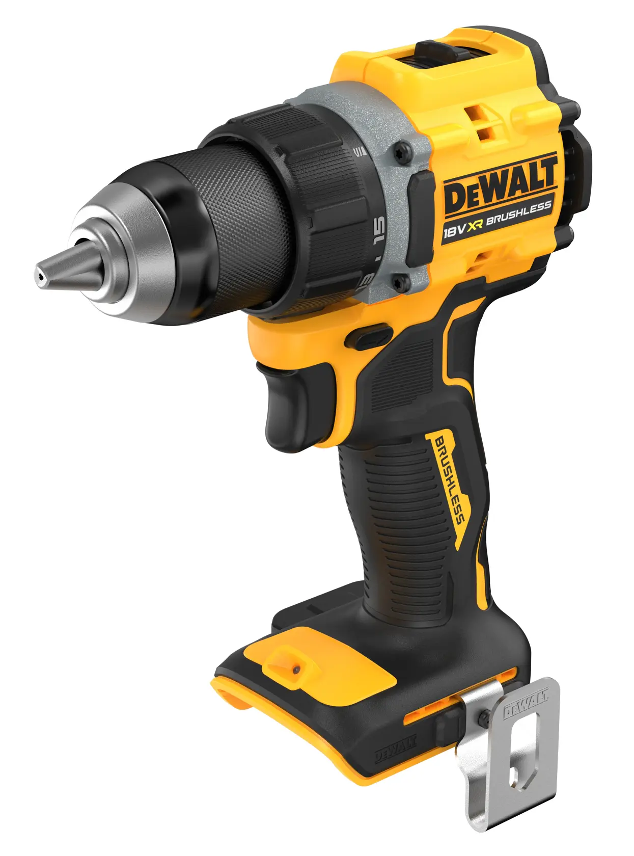 18V XR Brushless Compact Δραπανοκατσάβιδο - Σκέτο Εργαλείο