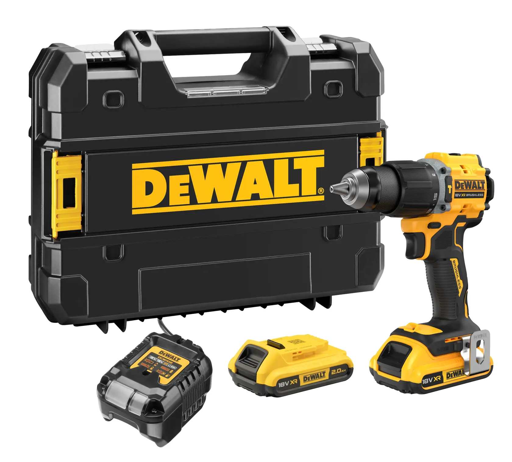 DEWALT logo centered on a white background.