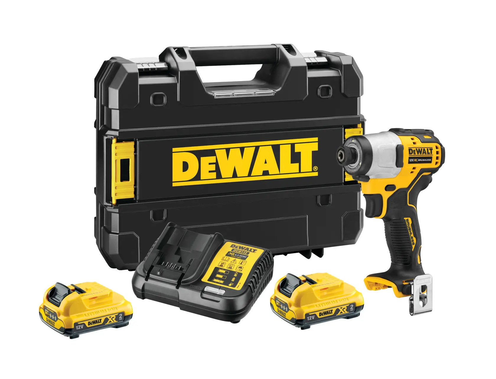 DEWALT logo centered on a white background.