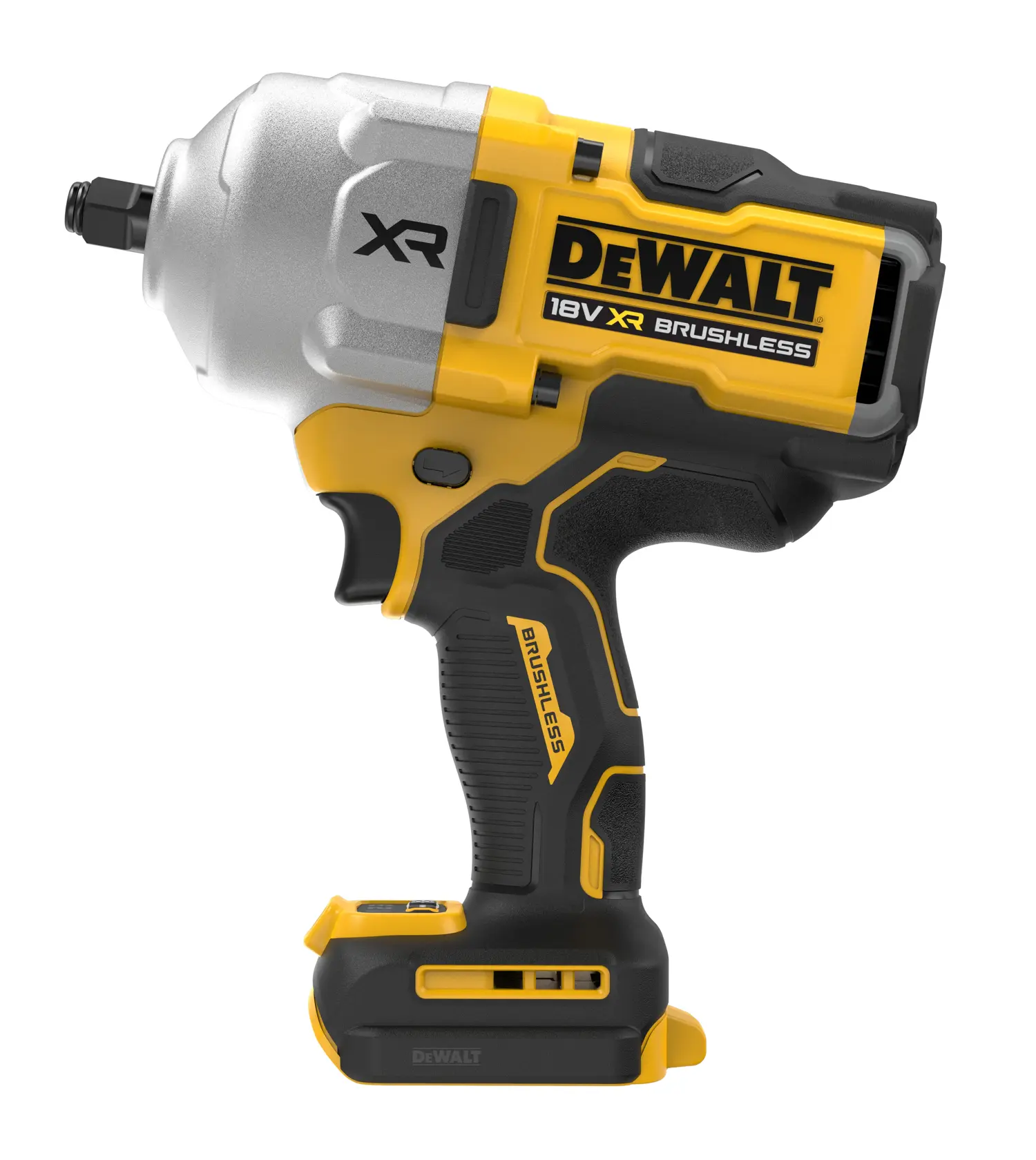 DEWALT 18V XR Brushless impact wrench, photography category. SKUs: DCF961N, DCF961N-XJ.