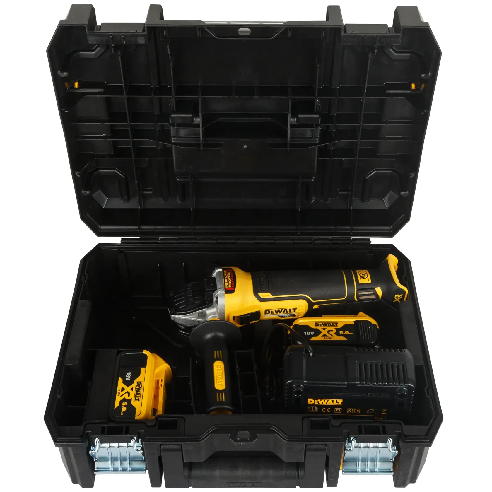 DEWALT logo centered on a white background.