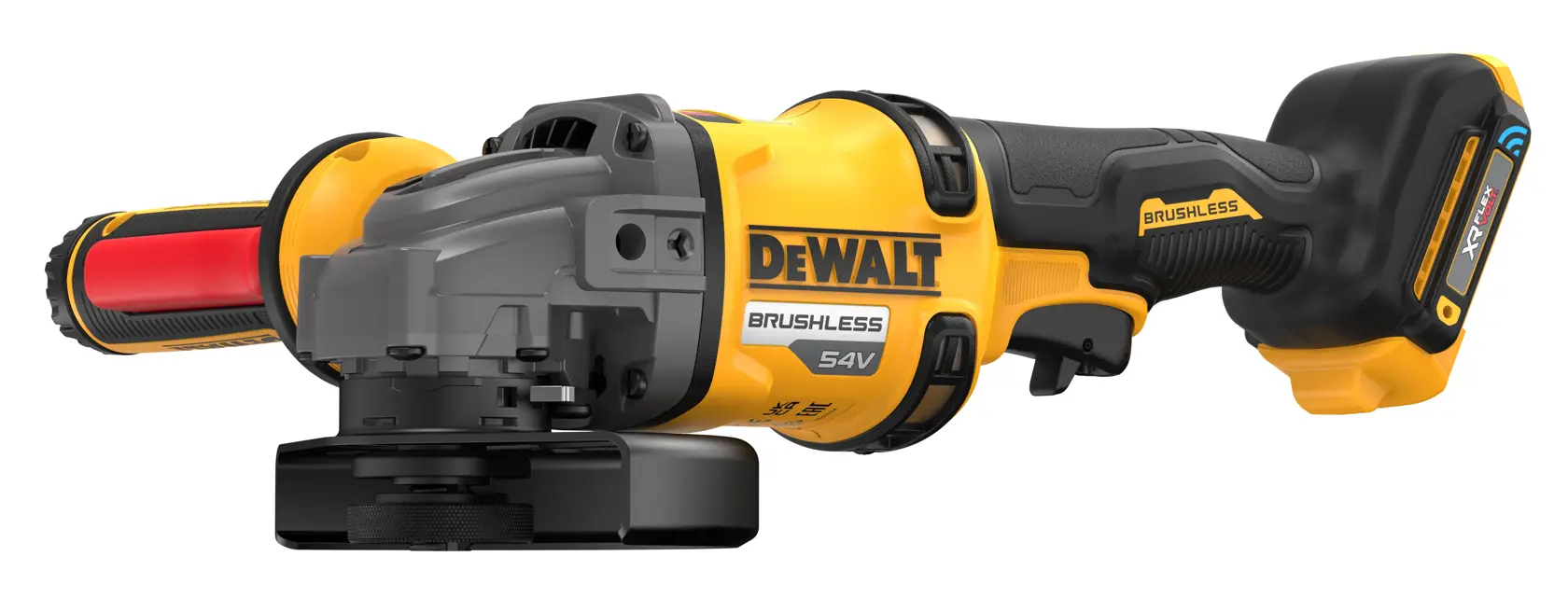 54V XR FLEXVOLT 125mm Γωνιακός Τροχός με Πλευρική Λαβή - Μόνο το Εργαλείο