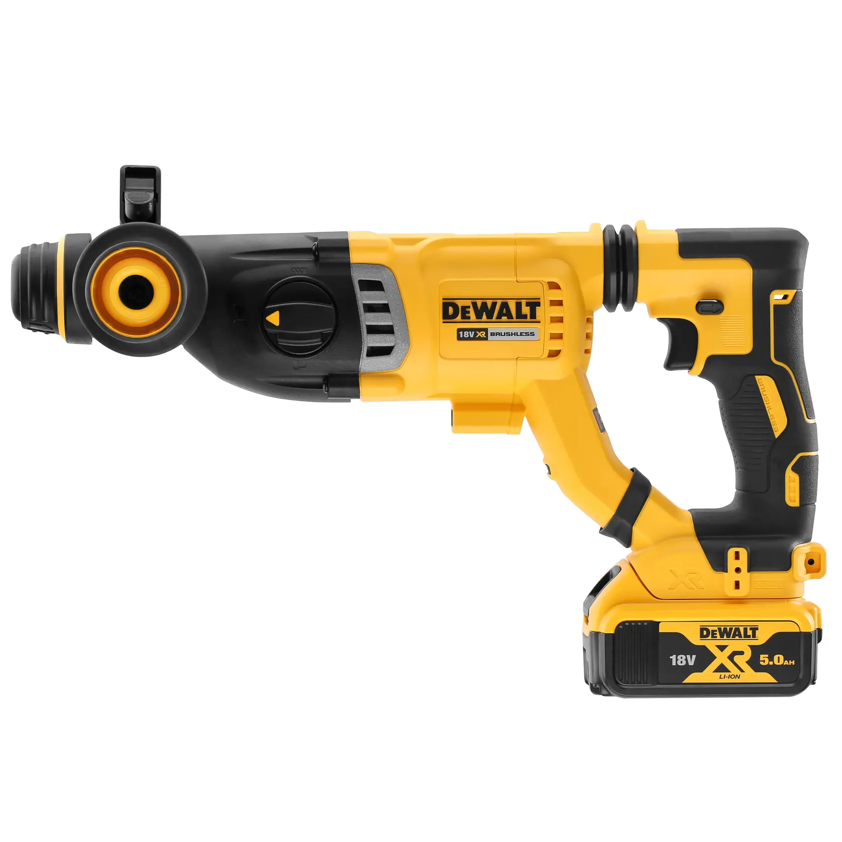 18V XR Brushless Πιστολέτο SDS-Plus 28mm- 1 x5Ah