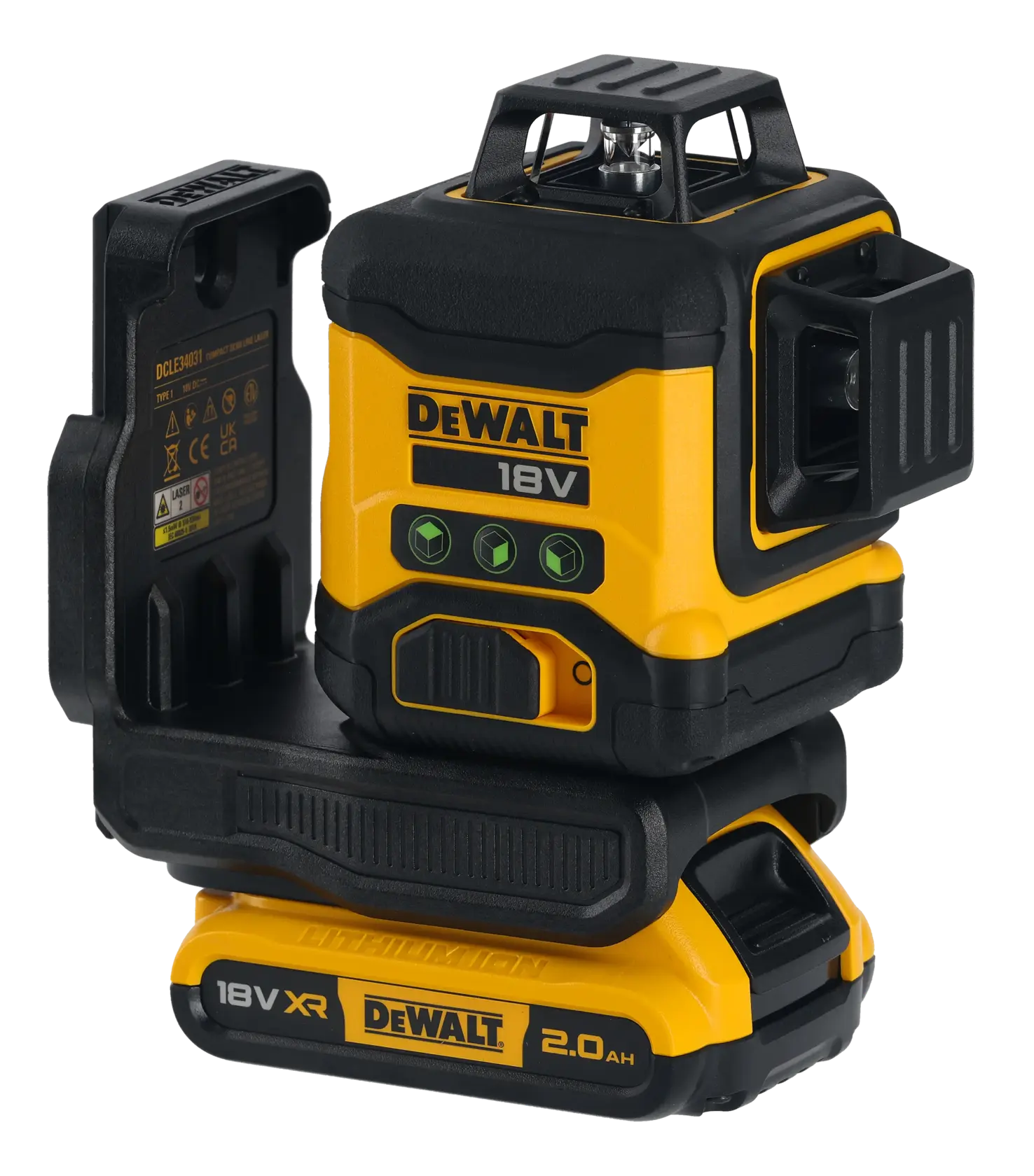 DEWALT fotografía, compacto amarillo-negro. DCK2095D2T-QW, DCK2095D2T, DCR2095D2T en la imagen.