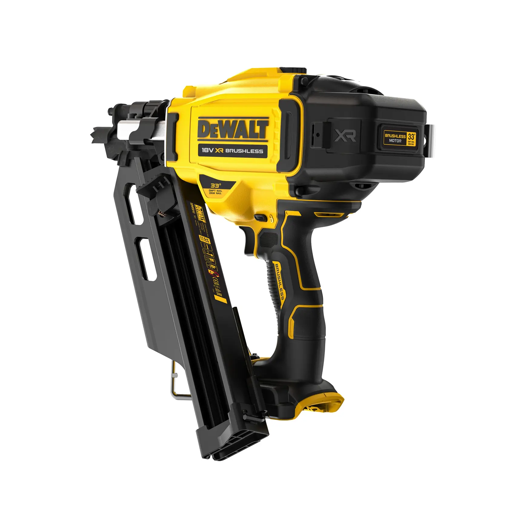 18V XR Brushless Καρφωτικό Επόμενης Γενιάς - Σκέτο Εργαλείο