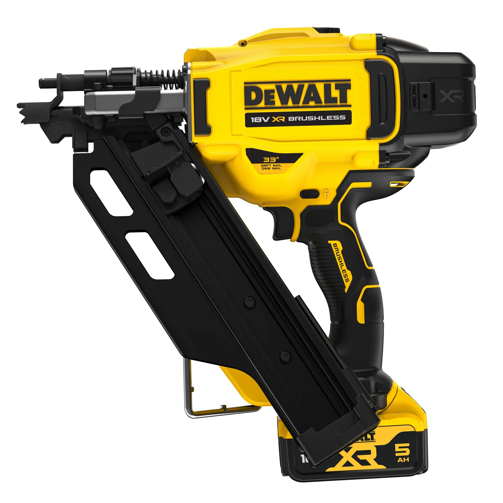 18V XR Brushless Καρφωτικό Επόμενης Γενιάς - 2 X 5AH