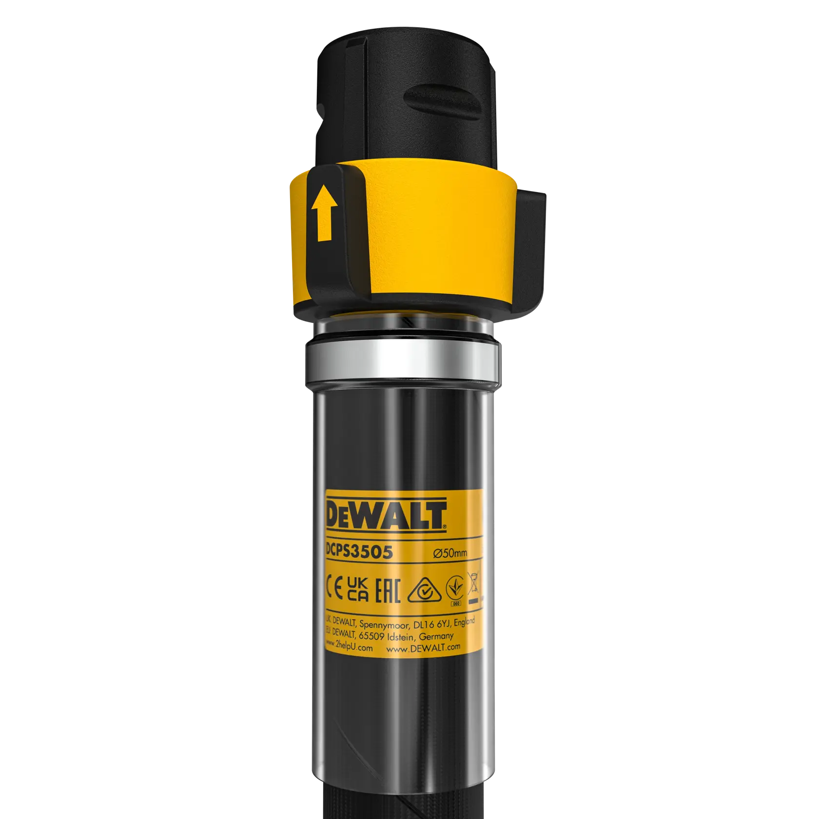 DEWALT POWERSHIFT Δονητής Σκυροδέματος 50mm Κεφαλή / 5m Σωλήνας