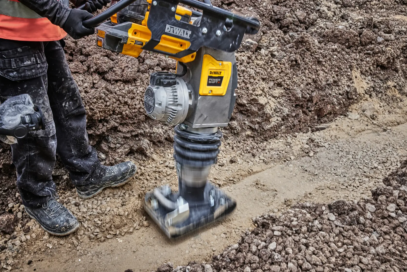 DEWALT POWERSHIFT  Συμπιεστής εδάφους