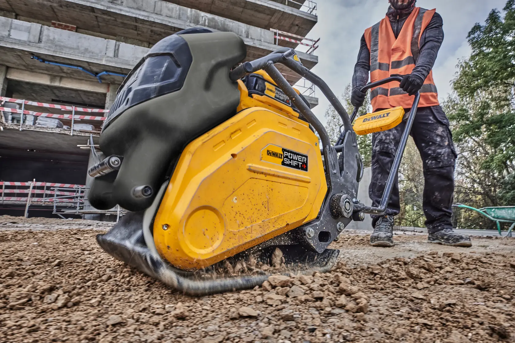 Συμπιεστής Πλάκας DEWALT POWERSHIFT.