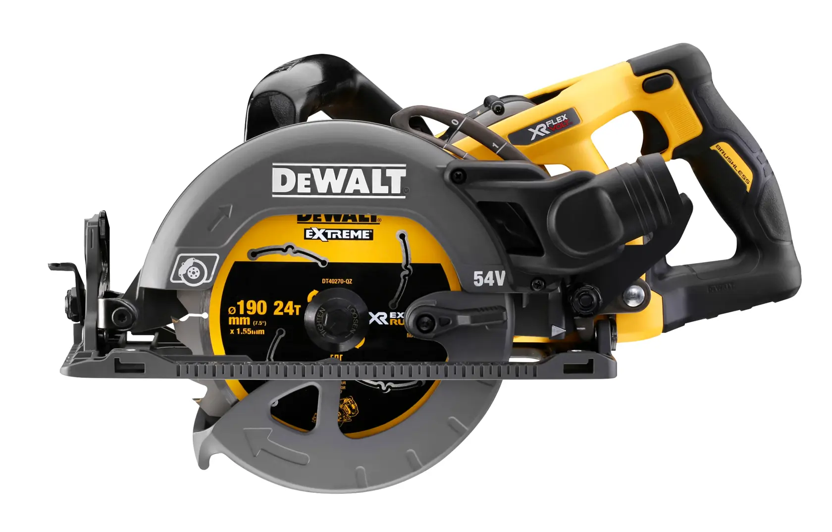 54V XR FLEXVOLT ΔΙΣΚΟΠΡΙΟΝΟ ΥΨΗΛΗΣ ΡΟΠΗΣ-2 Χ 6AH