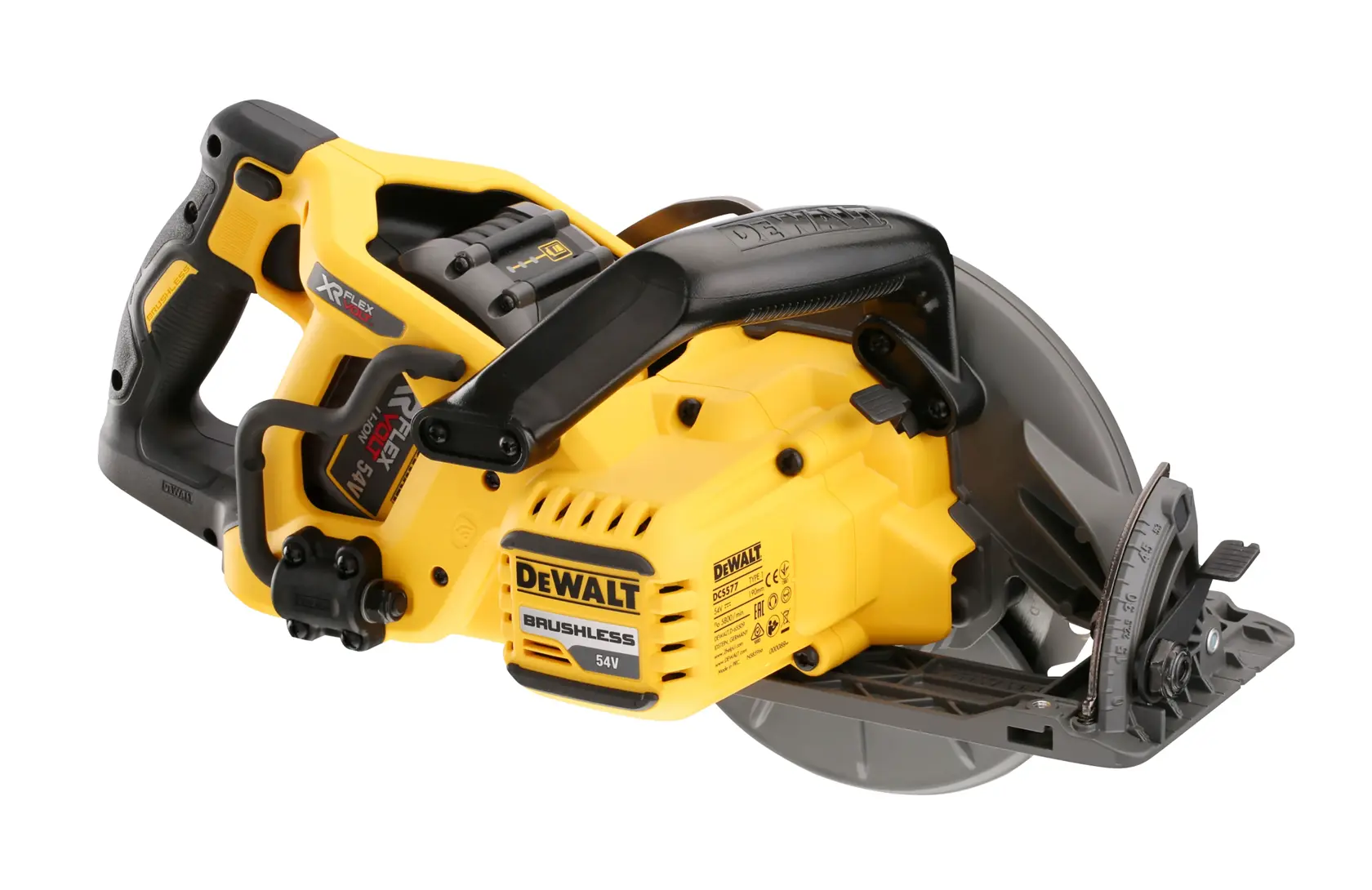 54V XR FLEXVOLT ΔΙΣΚΟΠΡΙΟΝΟ ΥΨΗΛΗΣ ΡΟΠΗΣ-2 Χ 6AH