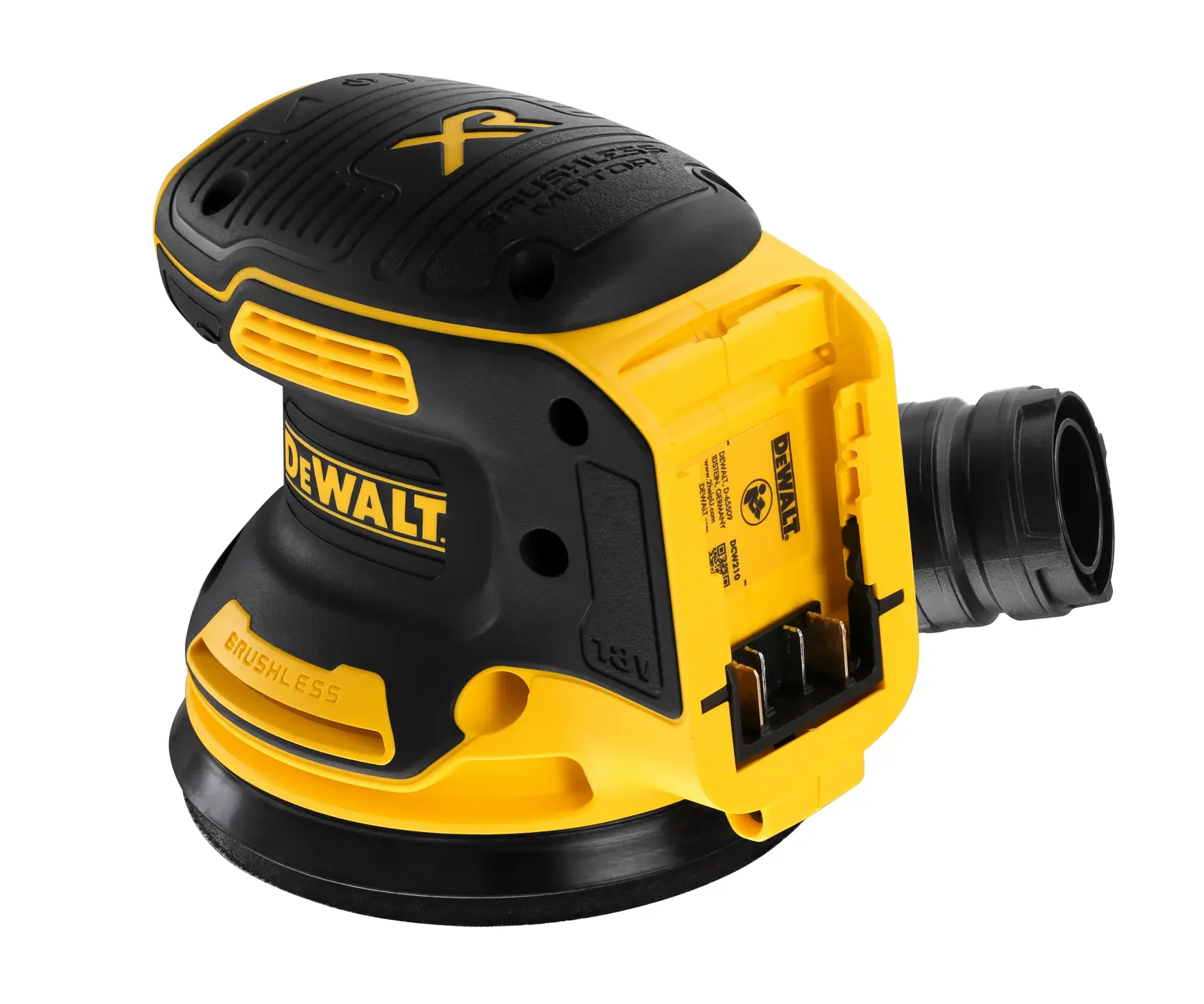 18V XR BRUSHLESS ΤΡΙΒΕΙΟ 125ΜΜ-ΣΚΕΤΟ ΣΩΜΑ ΣΕ TSTAK
