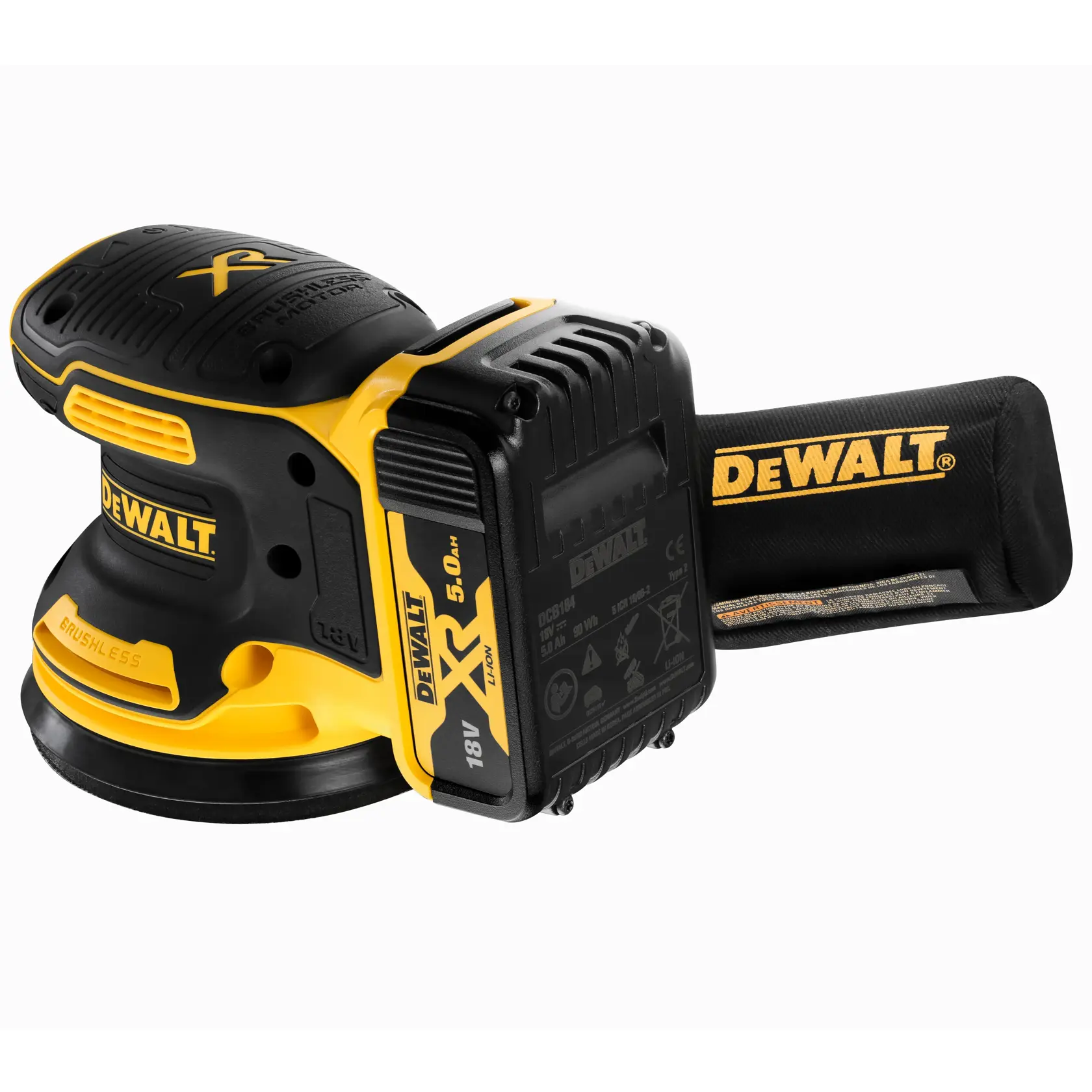 18V XR BRUSHLESS ΤΡΙΒΕΙΟ 125ΜΜ- 2 Χ 5ΑΗ