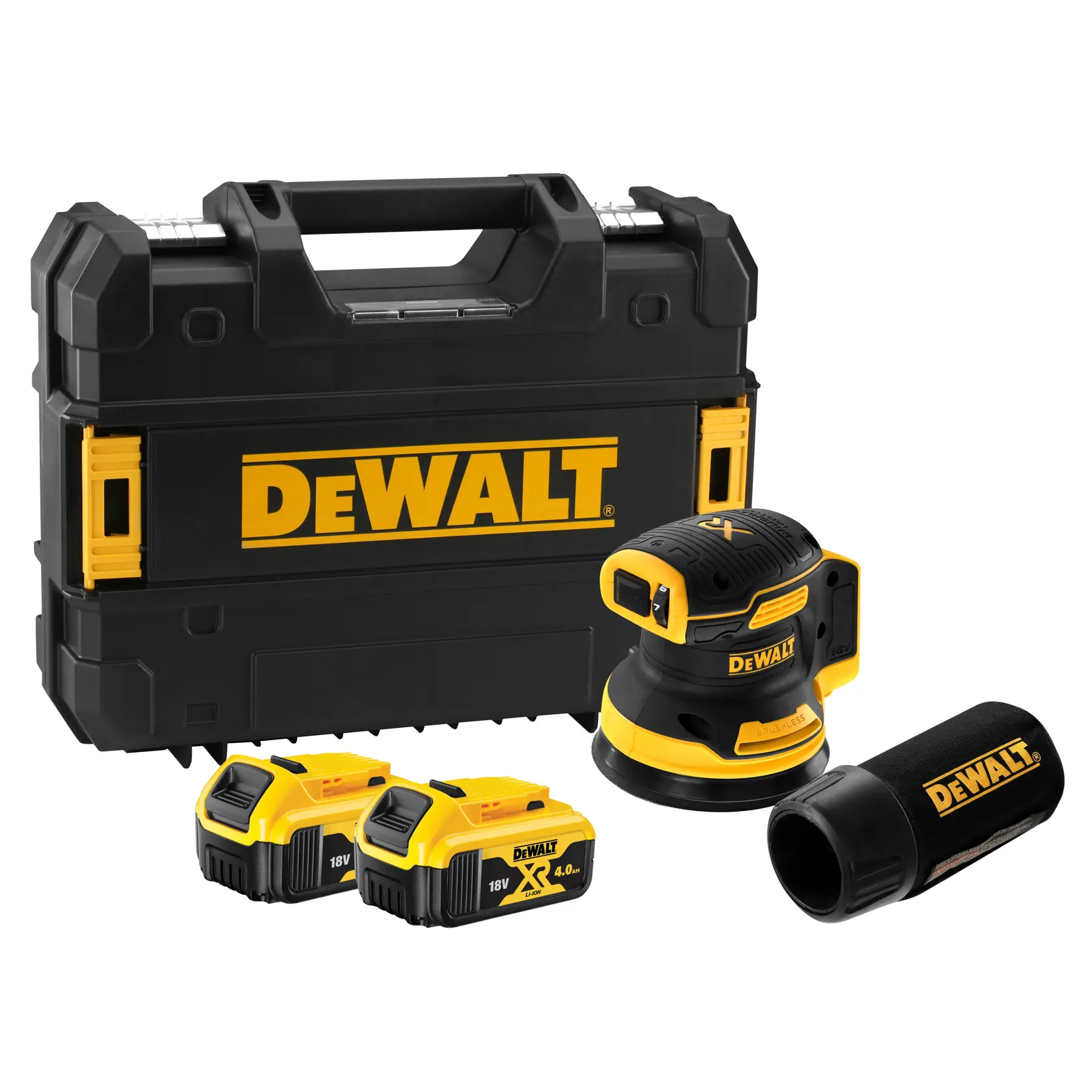DEWALT logo centered on a white background.
