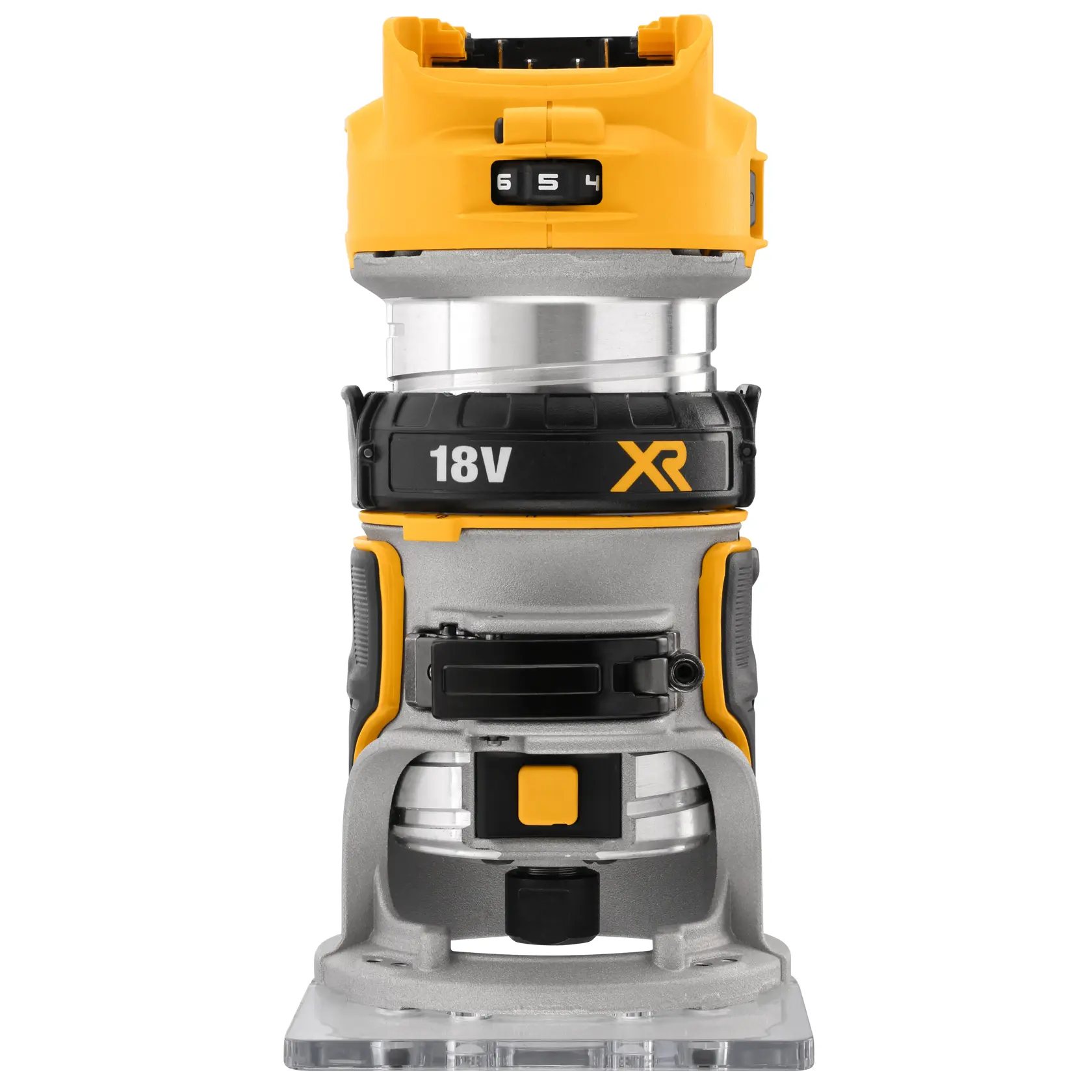 18V XR BRUSHLESS ΡΟΥΤΕΡ 8MM (1/4``) -ΣΚΕΤΟ ΣΩΜΑ
