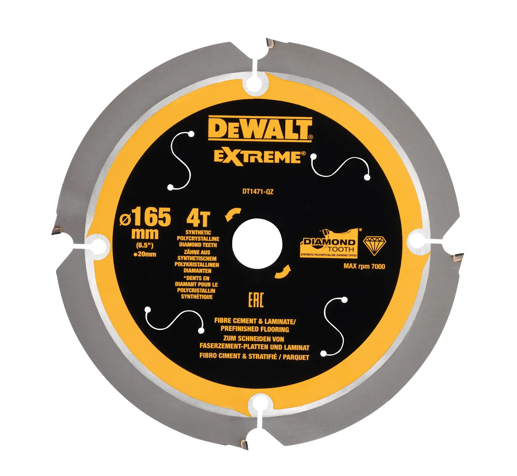 DEWALT logo centered on a white background.