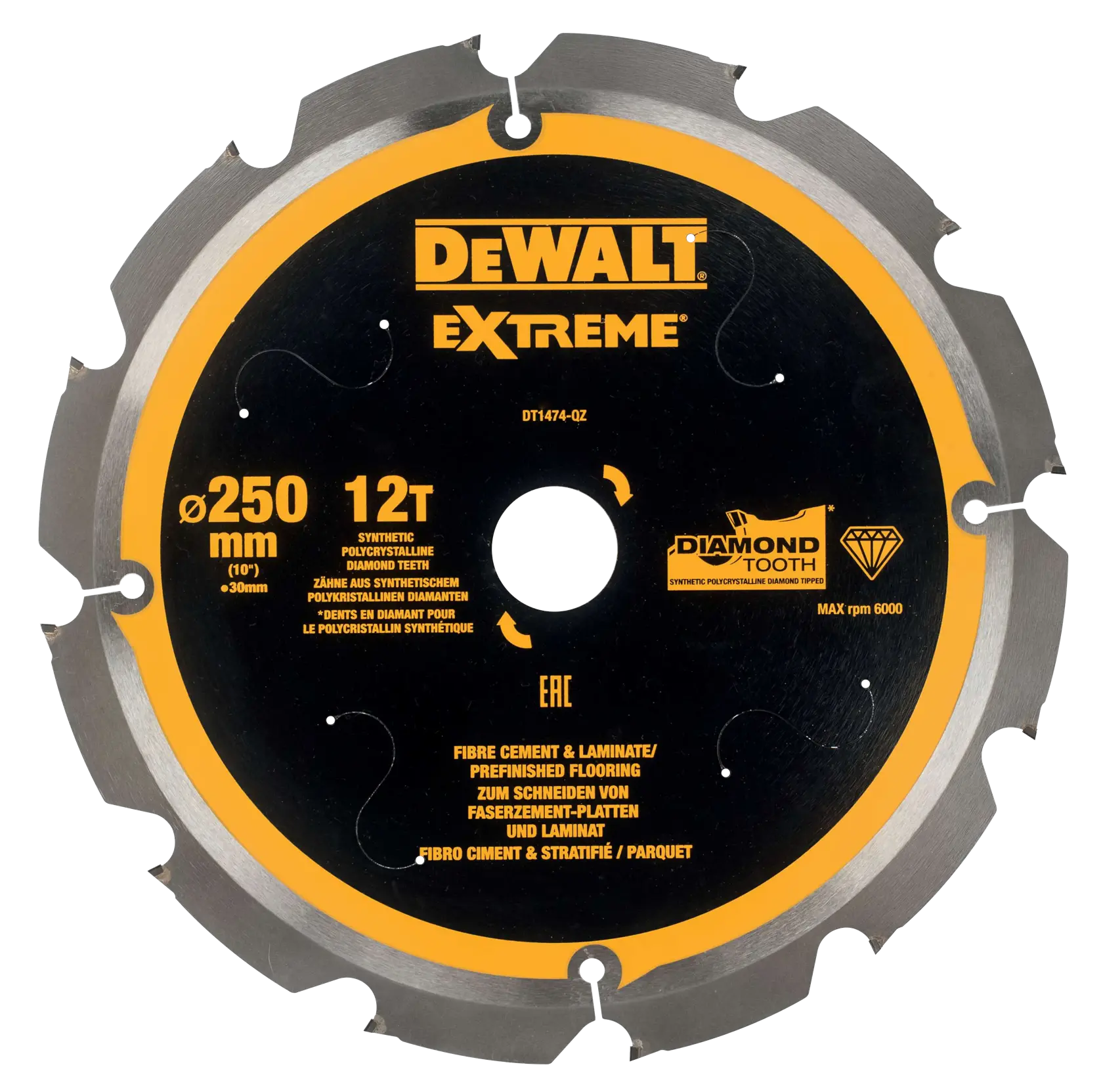 DEWALT logo centered on a white background.