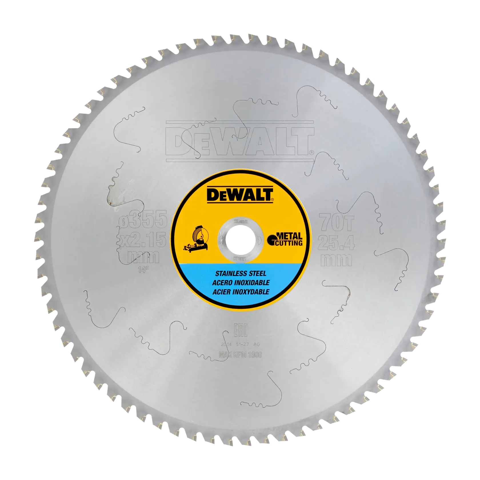 DEWALT logo centered on a white background.