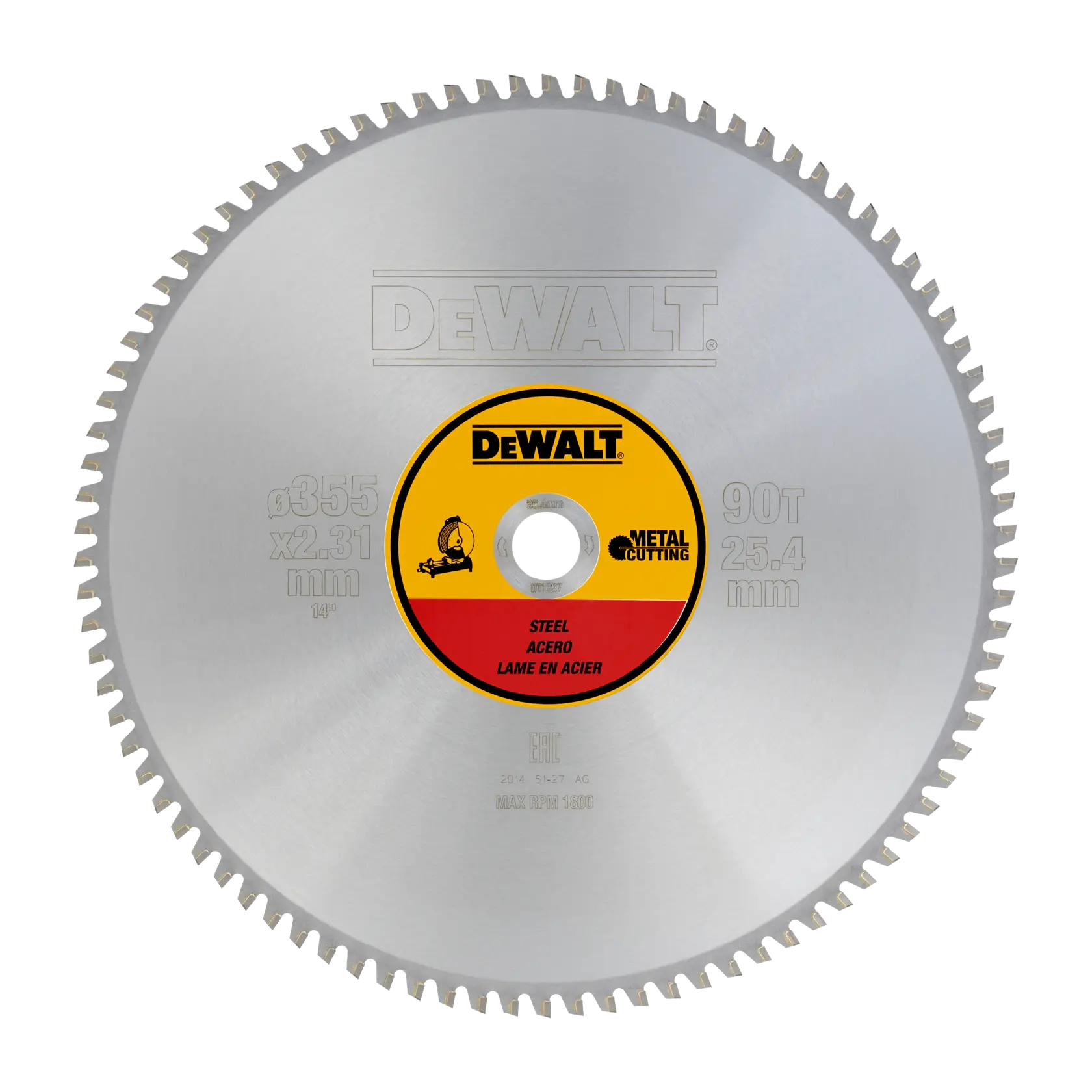 DEWALT logo centered on a white background.