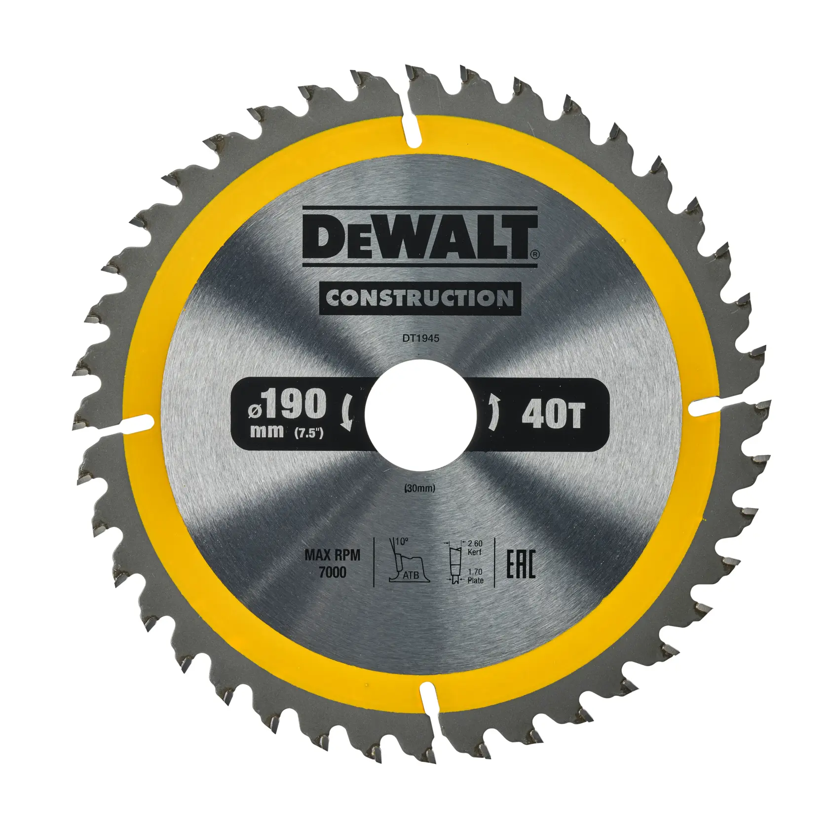 DEWALT logo centered on a white background.