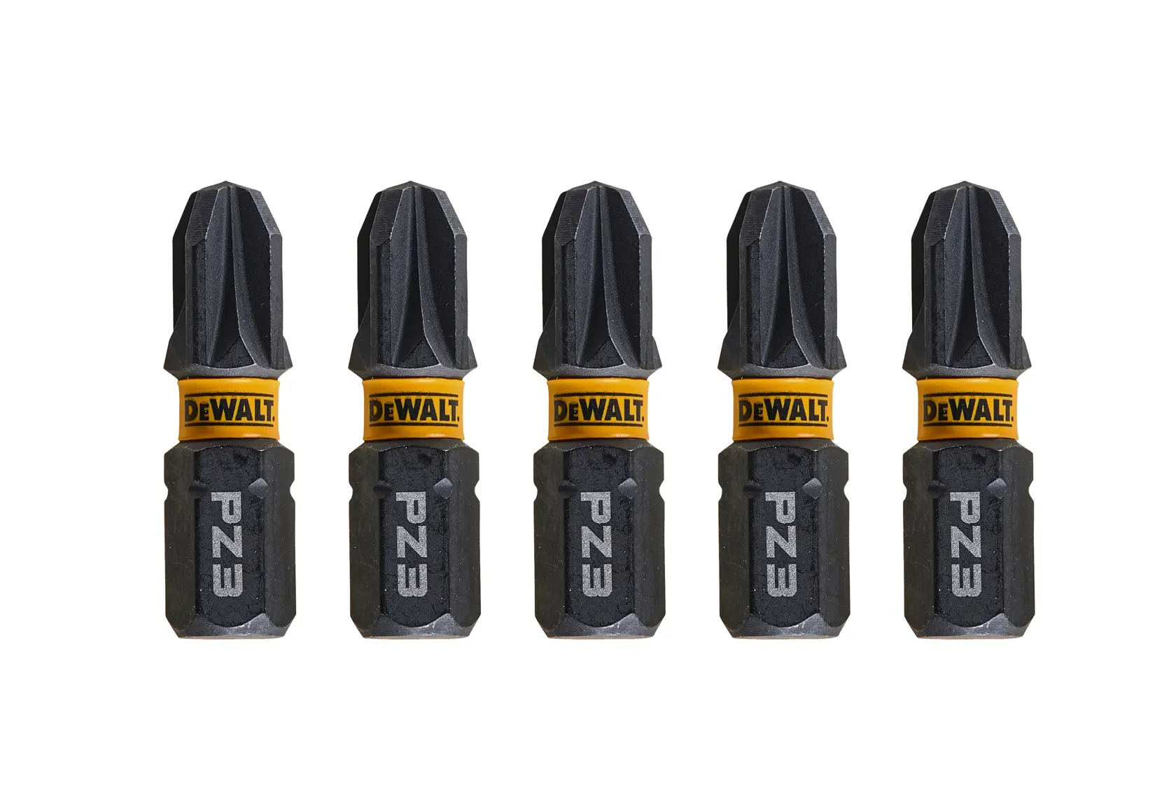 Graphic showing DEWALT XTREME Sub-Compact Series branding with the slogan 'Compact and Performance Packed' on a yellow background.