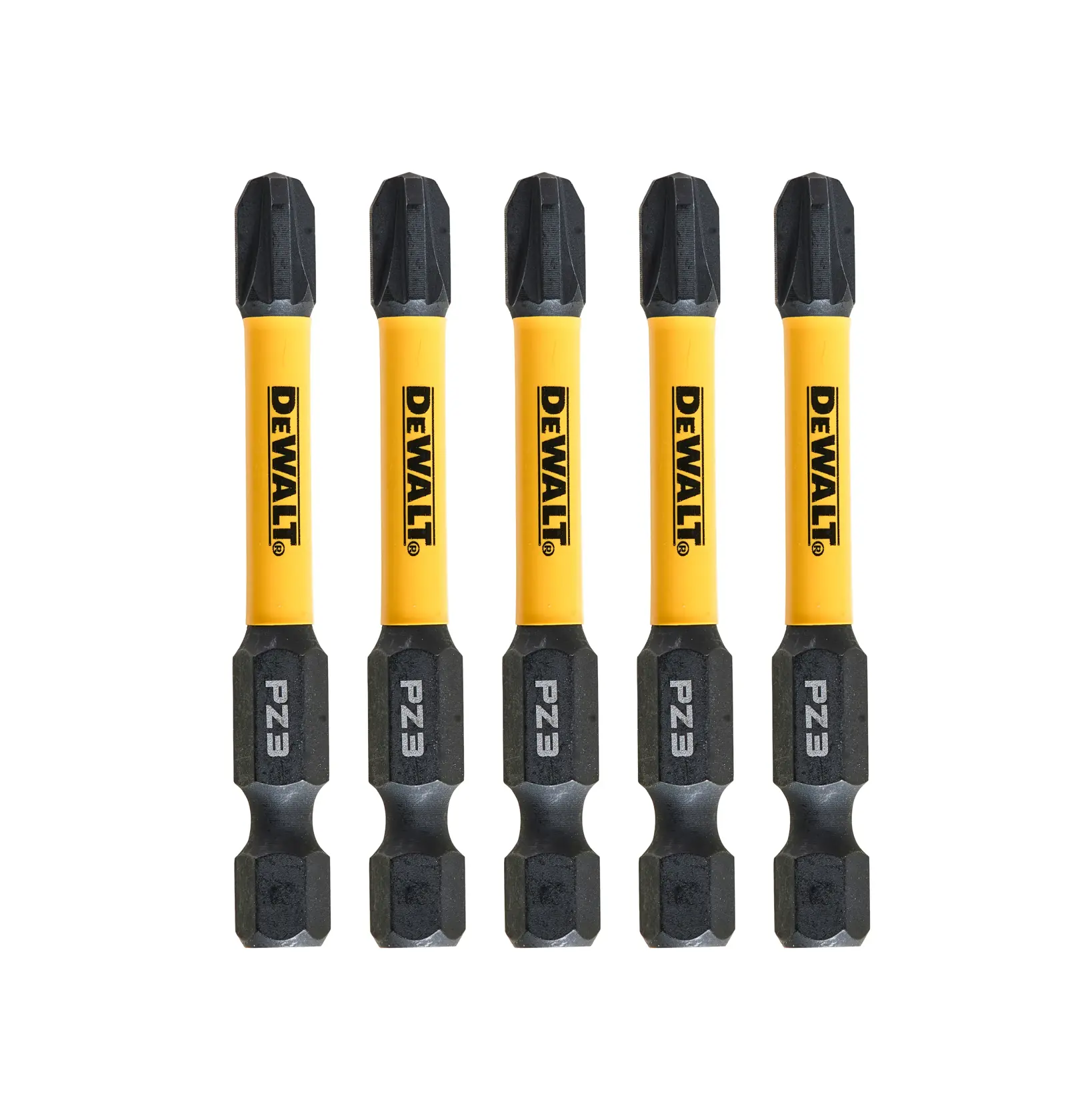 Graphic showing DEWALT XTREME Sub-Compact Series branding with the slogan 'Compact and Performance Packed' on a yellow background.