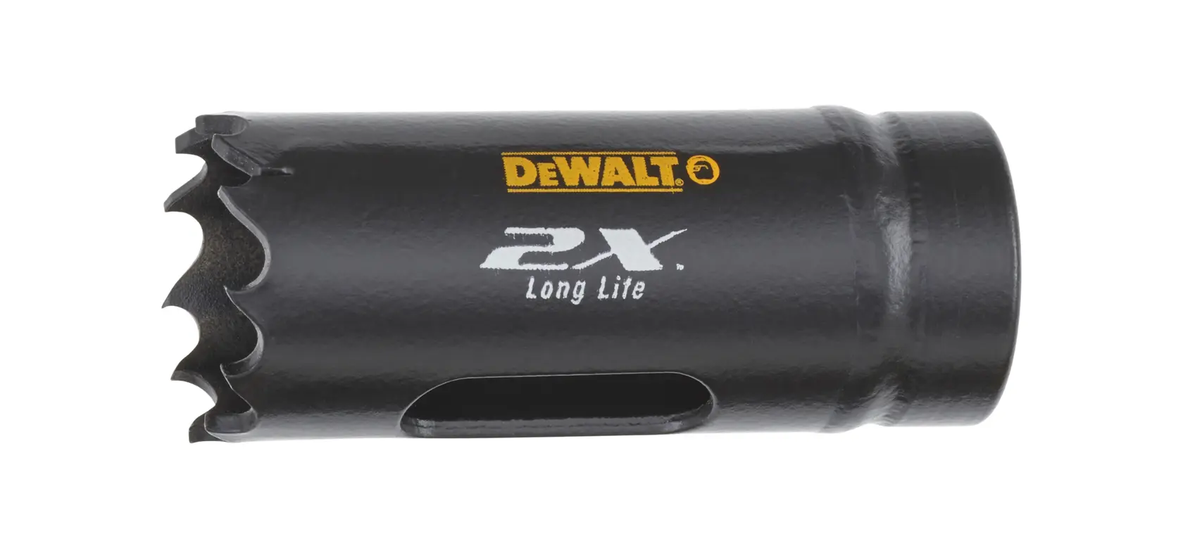 Graphic showing DEWALT XTREME Sub-Compact Series branding with the slogan 'Compact and Performance Packed' on a yellow background.