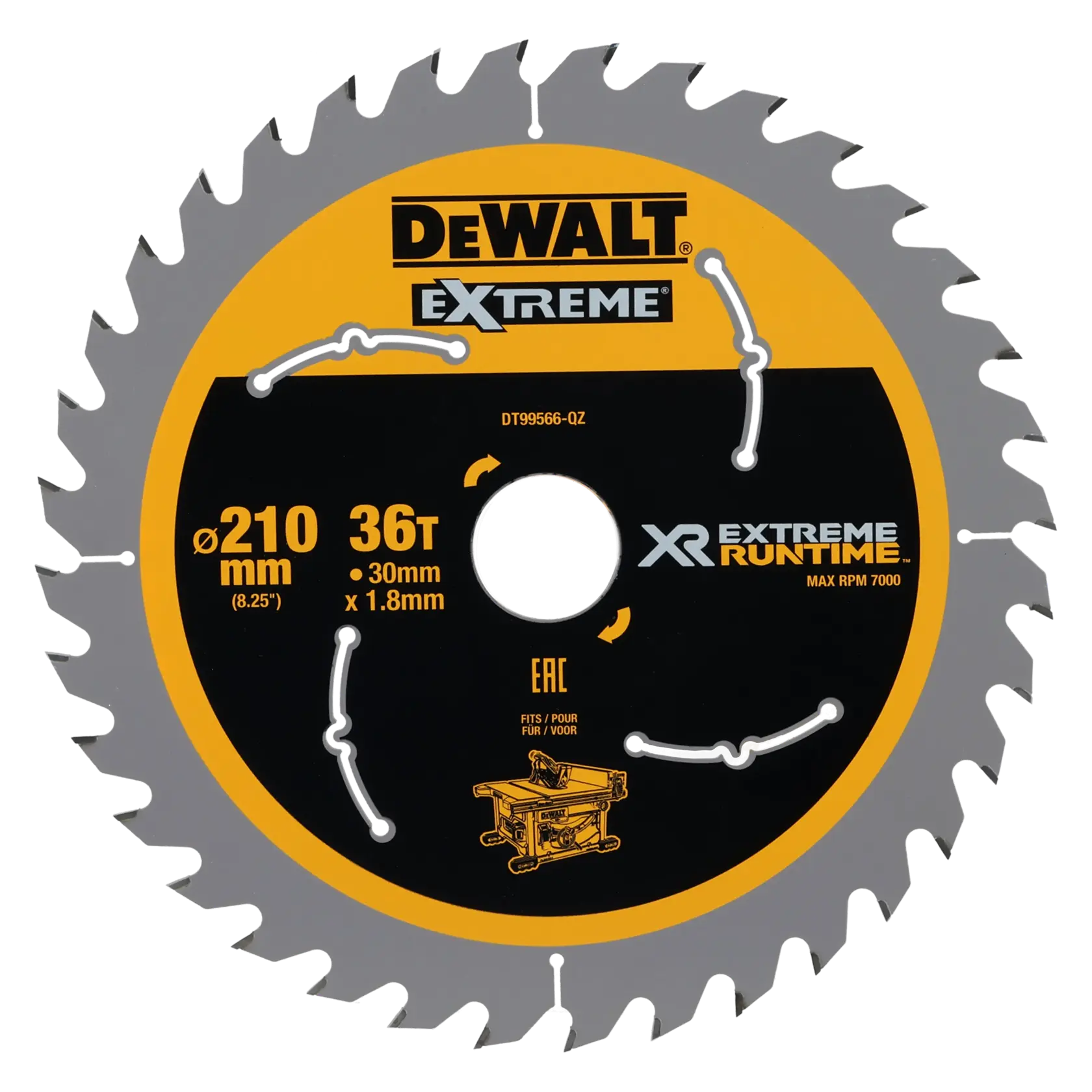 DEWALT logo centered on a white background.