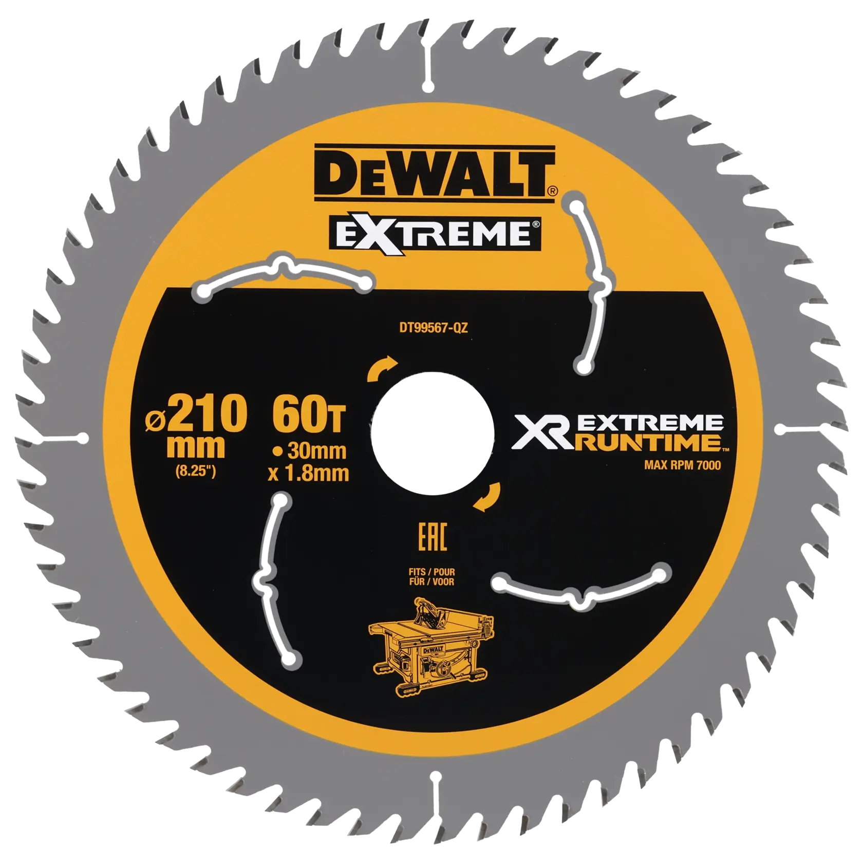DEWALT logo centered on a white background.
