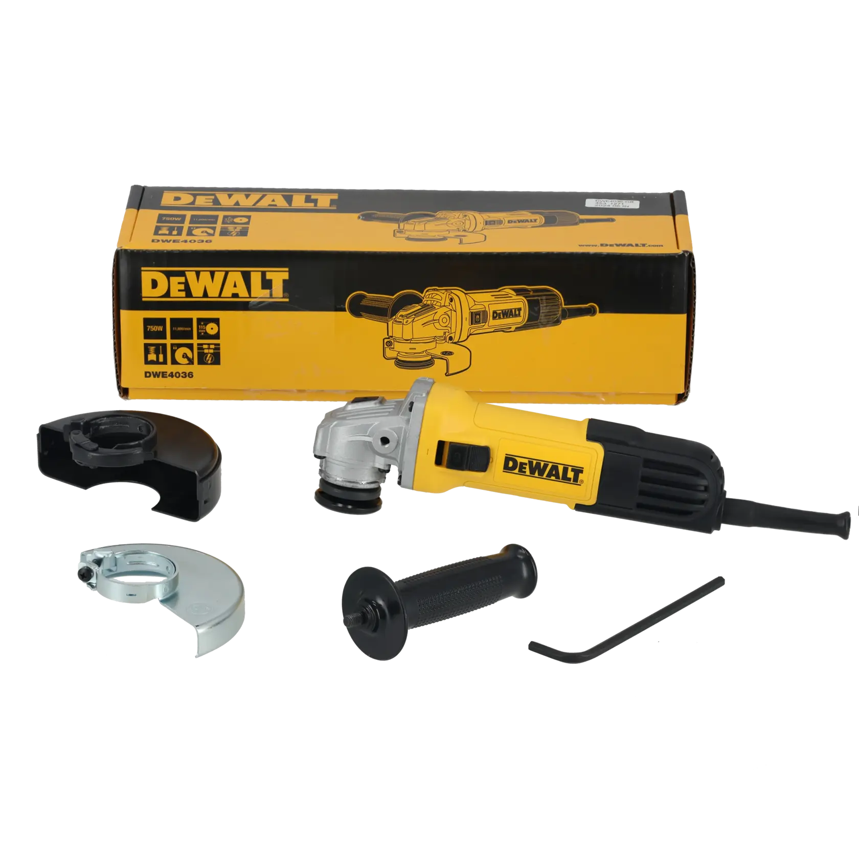 DEWALT logo centered on a white background.